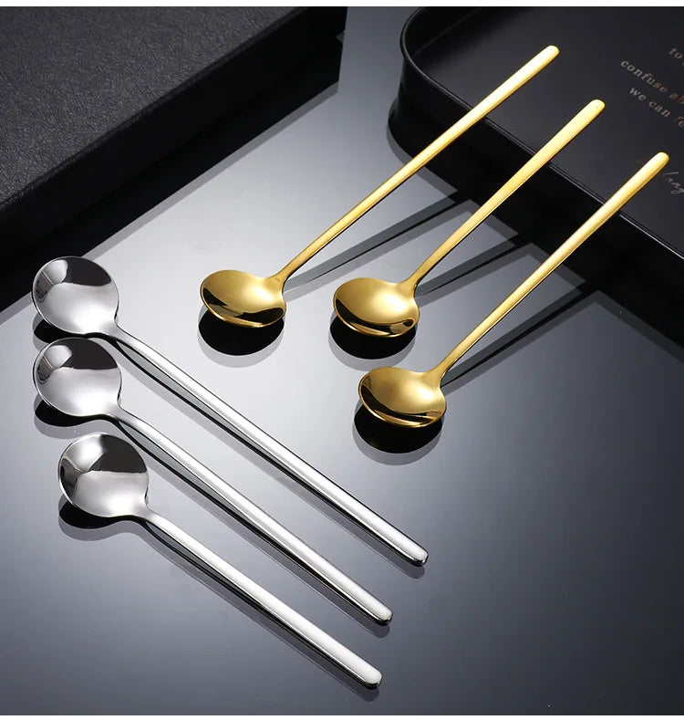 Gold Spoon Set