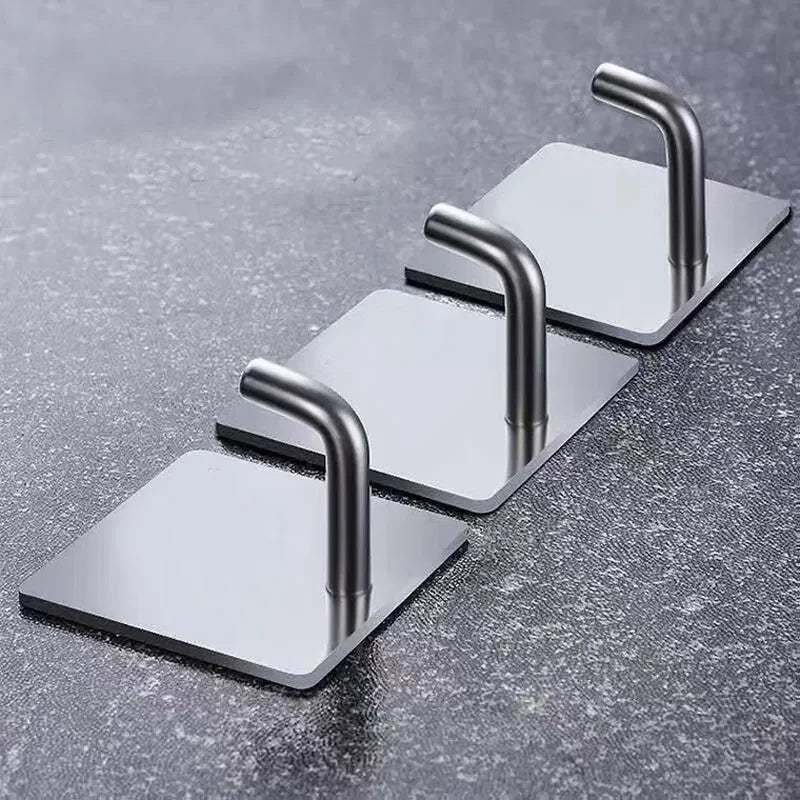 3pcs Stainless Steel Wall Hooks