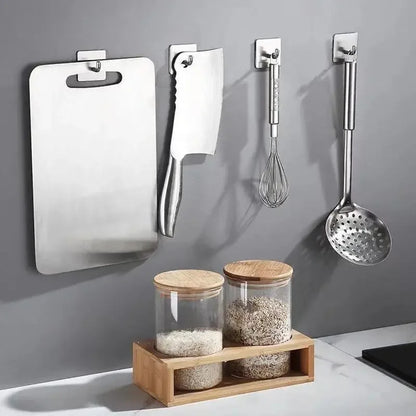 3pcs Stainless Steel Wall Hooks