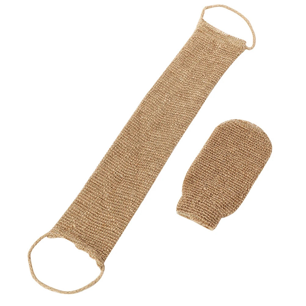 2Pcs Jute Back Wash