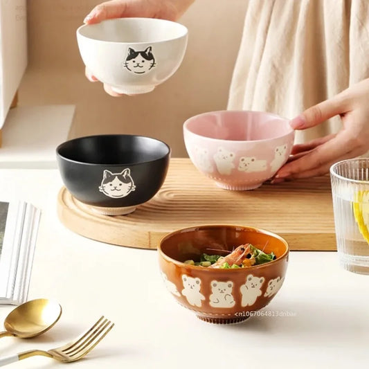 Korean Kawaii Bear Bowl