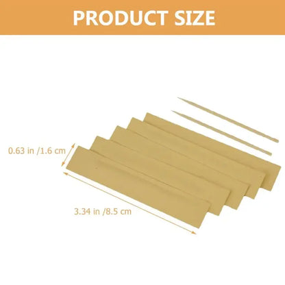 500 Packs Bamboo Toothpicks